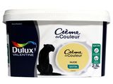 a close up of a tub of cream with a dog on it