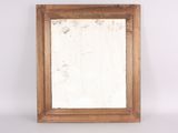 a picture of a wooden frame with a mirror in it