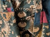 an image of a close up of a dress with a floral pattern