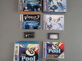 many video games and games on the table