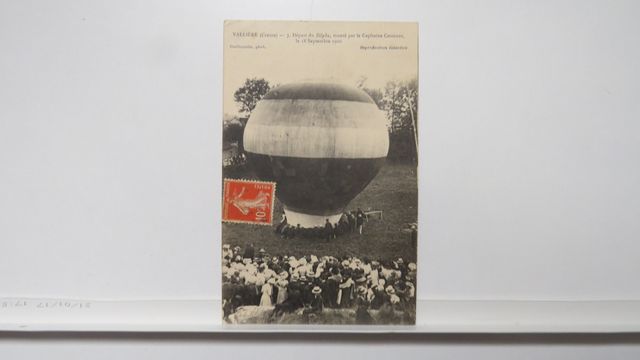 Vallière : Départ du Silphe (le 18 septembre 1910). État superbe ...