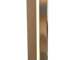 a tall metal pole with a light on top of it