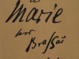 gros plan d'un livre avec une écriture dessus