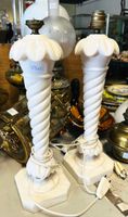 Lot de lampes, lampes à pétrole et pieds de lampe. (photo 5)