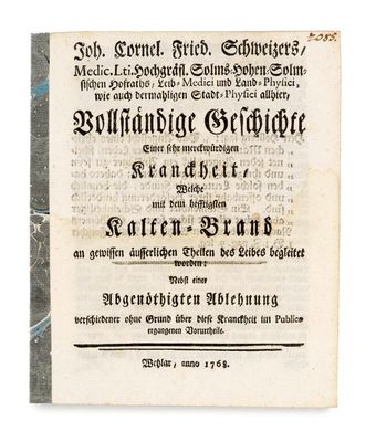 an old book with a black and white title on it
