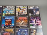 a lot of video games that are on the table