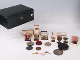 a lot of items that are sitting on a table