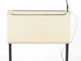 an image of a lamp that is on top of a table