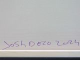 a picture of a whiteboard with purple writing on it