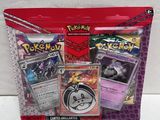 a close up of a bag of pokemon cards on a table