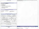 a paper with a picture of a car registration form on it