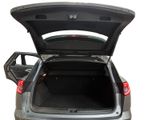 a car with its trunk open on a white background