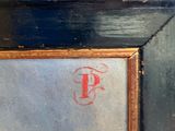 a picture of a picture of a painting on the wall