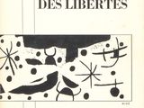 the cover of the book liberte des libertes by alain jouffoy