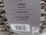 a close up of a crochet with a price tag on it