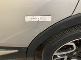 a close up of a car with a sticker on it