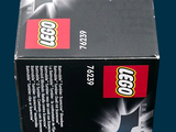 batman lego box with the logo of the dark knight on it