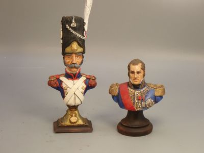 Figurines d'artistes - Bustes Empire, 1/9, Maréchal et grogn…