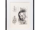an image of a black and white drawing of a chair