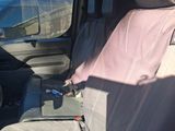 a car that has a seat cover on the back of it