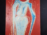 une image d'un tableau représentant une femme assise sur une chaise