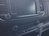 a picture of a car dashboard with a car radio in it