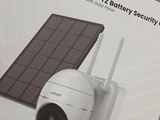 a white box with a solar panel on top of it