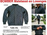 a picture of a man walking down the street wearing a bomber jacket