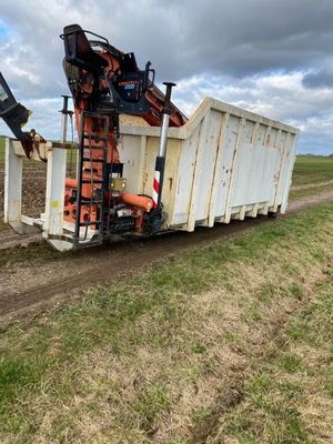 Benne grue pour camion ampiroll modele GUIMA ATLAS TLC 190.