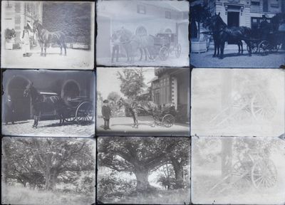 Boîte de plaques extra rapides de la maison Nadar comprenant…