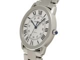 an image of a wrist watch with roman numerals on a bracelet