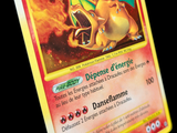 a pokemon card that has a picture of a dragon on it