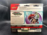 the back of a card game box with a picture of a woman and a dragon on it