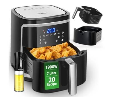 Friteuse Air sans Huile de 7L, Aigostar Cube- 1900W, 7 Prpro… - Photo 1