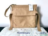 sac messager Burberry authentique, couleur beige clair
