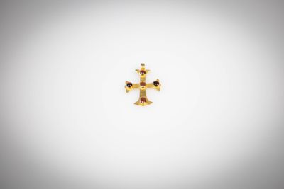 PENDENTIF CROIX En vermeil 925°/°°