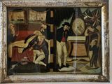 une image d'un tableau sur le mur d'une pièce