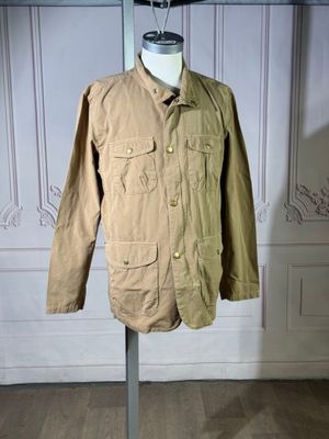 BARBOUR - Veste modèle "Casual Ogston Jacket", coton sable, …
