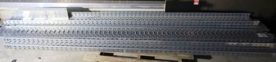 several pieces of metal are stacked on top of each other