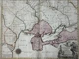 une vieille carte du monde sur laquelle figurent les pays