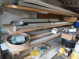 many different types of pipes and pipes in this garage