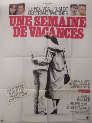 Affiche française du film « Une semaine de vacances »