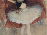 an image of a painting of a ballerina in a tutu