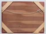 an image of a piece of wood with a rope around it