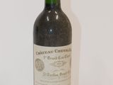 a bottle of wine that is sitting on a table