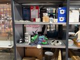 many boxes and boxes on the shelves in the store