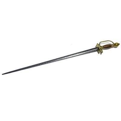 une image d'une épée avec un manche sur un fond blanc