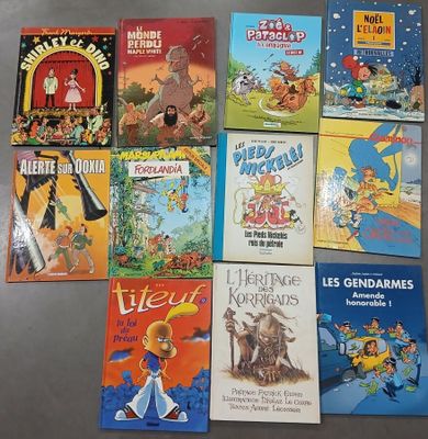 de nombreux livres pour enfants qui se trouvent sur la table