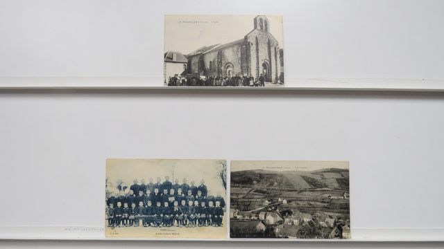 Chambonchard : Lot de 3cpa : Theix. Année scolaire 1912-1913. Pet...
