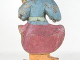 statue of a woman carrying a child on her back